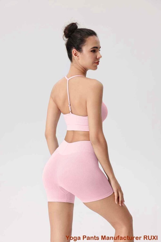 Short de yoga 7 pouces pour femmes taille haute tissu doux
