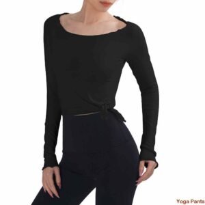 Pantalon de yoga vert olive élégant et confortable Ruxi