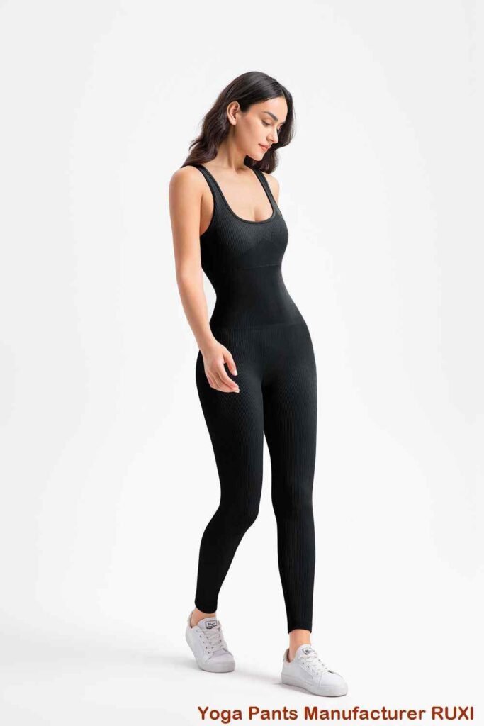 Legging évasé taille haute coupe extra longue Ruxi ci69