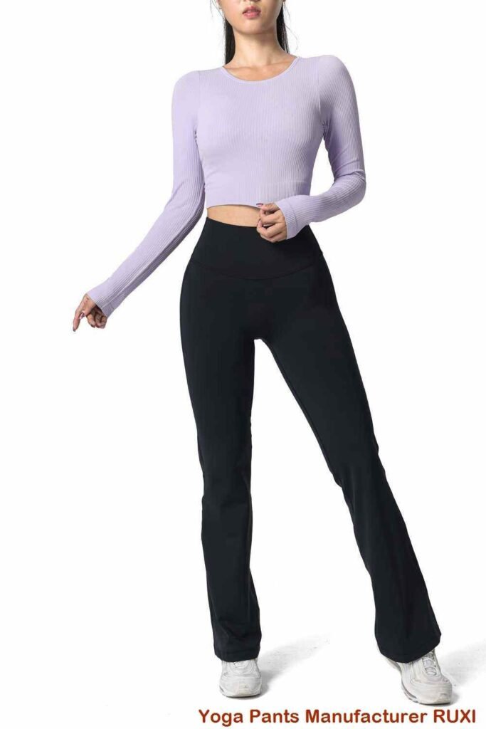 Legging court de yoga coupe parfaite grand confort Ruxi