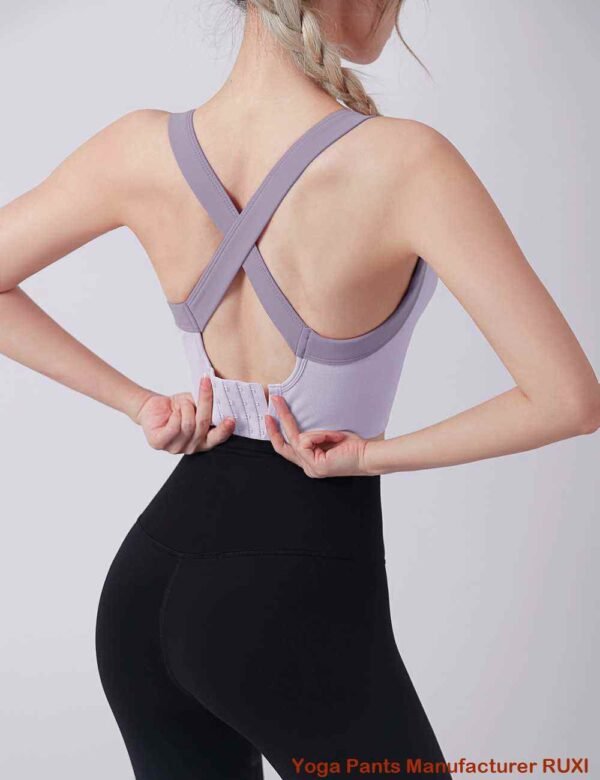 Short de course violet pour femme léger et respirant Ruxi