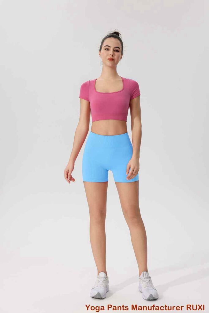 Pantalon de yoga taille haute sans couture Ruxi ci109