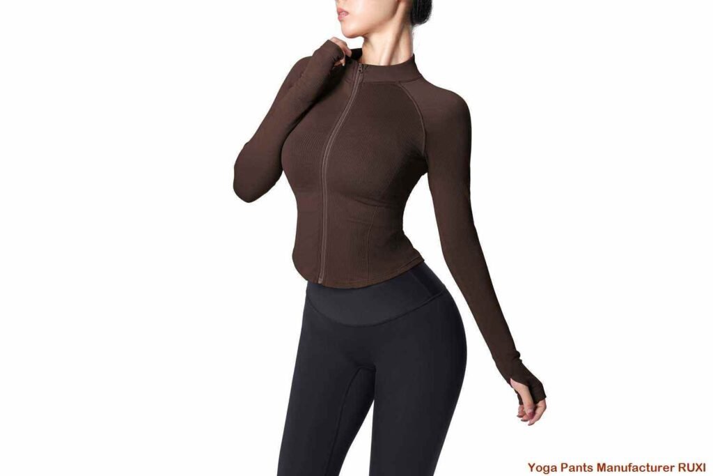 Short de sport taille haute à séchage rapide Ruxi ci3250