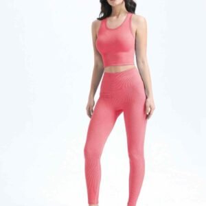 Legging de sport noir avec poches Ruxi ci392
