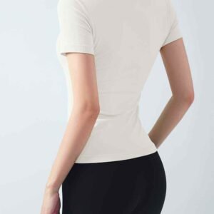 pantalon de yoga évasé blanc Ruxi ci292