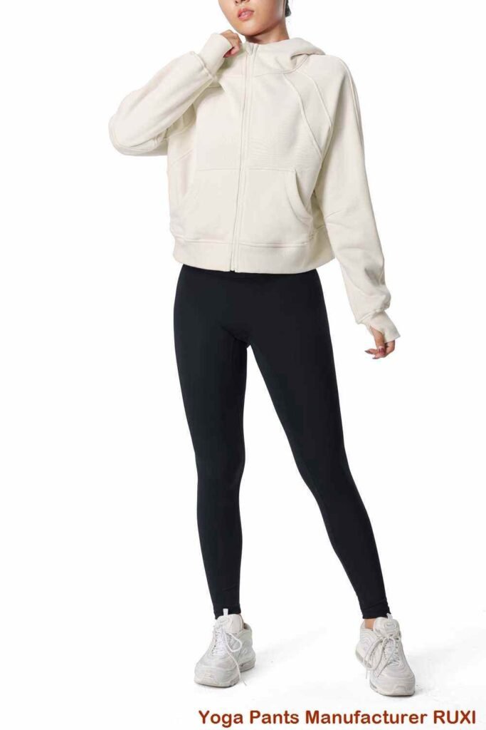 Combinaison de course en élasthanne avec poches pour femme