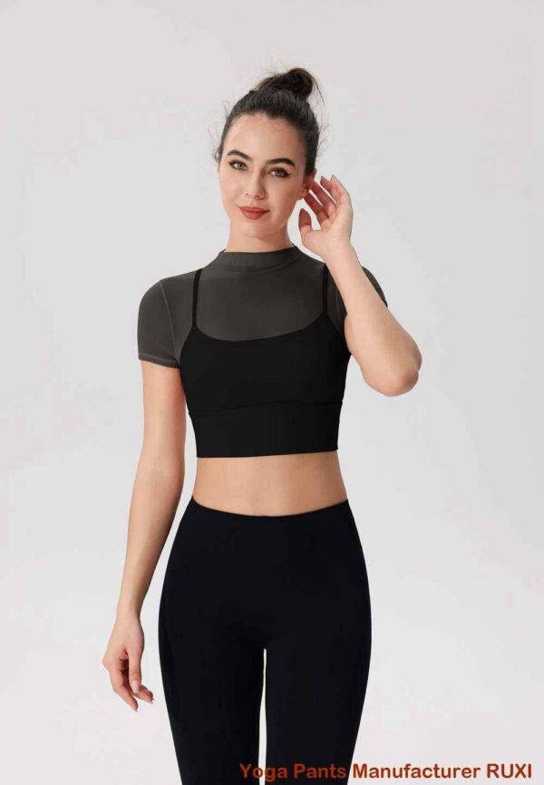 Pantalon de yoga arc en ciel coloré pour femmes Ruxi ci923