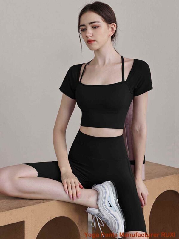 Pantalon Athleisure à jambe large confortable et élégant