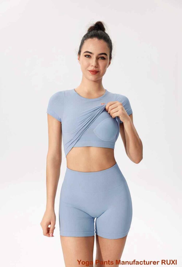 Legging évasé taille haute pour femme Ruxi ci672