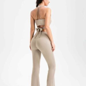 legging de yoga beige Ruxi ci869