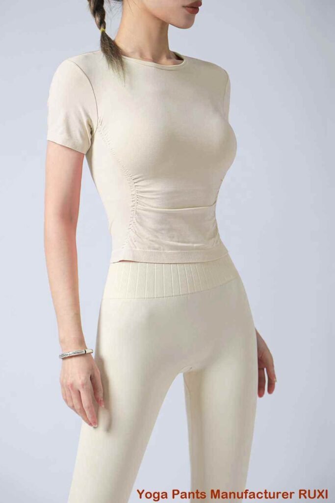 Legging évasé croisé taille haute Ruxi ci594