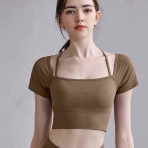 Pantalon de yoga taille super haute confortable et élégant
