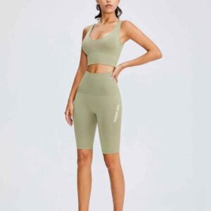 Leggings de sport texturés coupe confortable et élégante