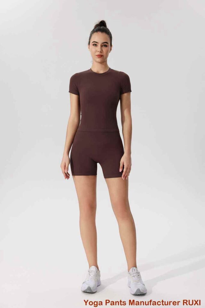 Short de sport Scrunch Bum pour femme Ruxi ci173