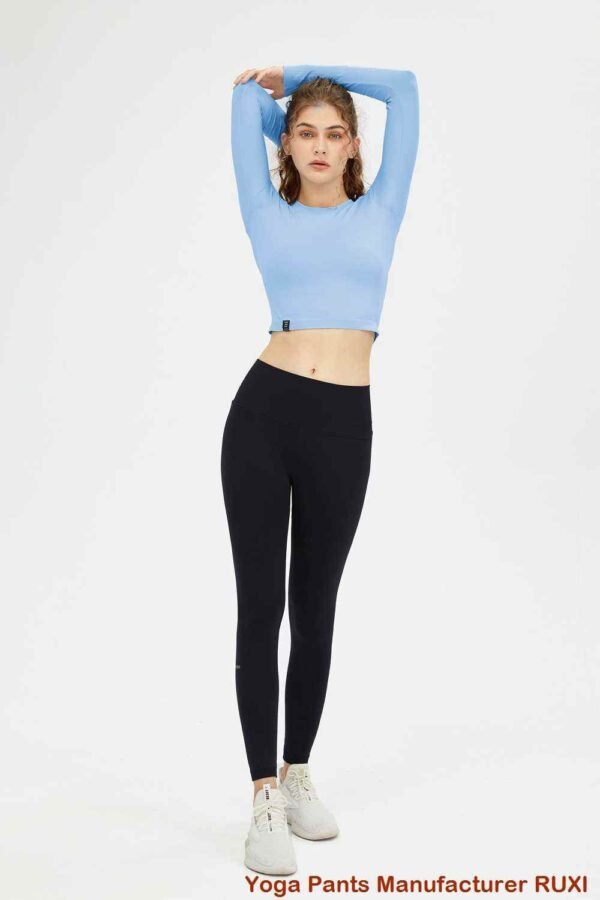 Meilleurs leggings Capri avec poches pour femmes Ruxi