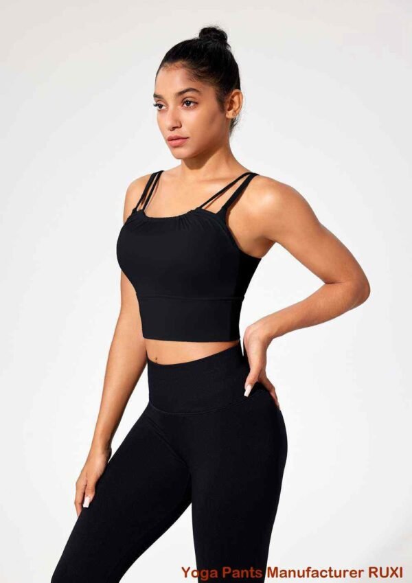 Pantalon d'exercice à jambe large et coupe confortable