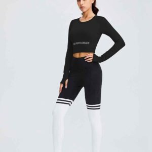 Pantalon de yoga bootcut avec poches pour femme Ruxi ci416
