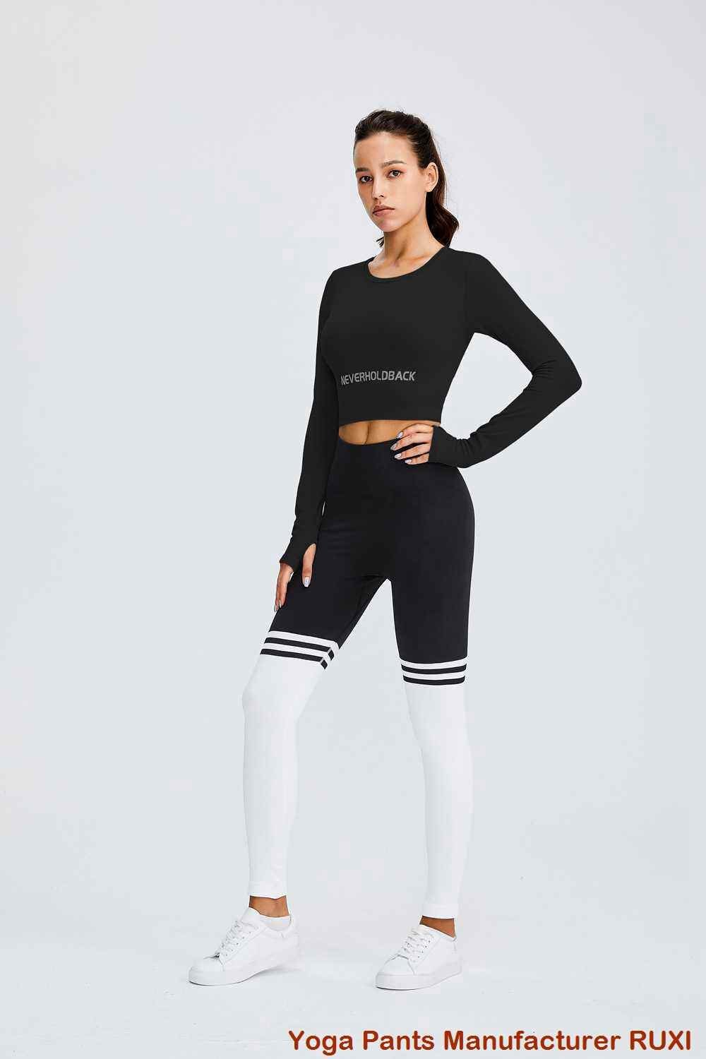 Pantalon de yoga bootcut avec poches pour femme Ruxi ci416 Pantalon de yoga bootcut avec poches pour femme Ruxi ci416
