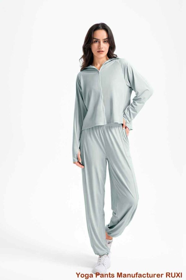 leggings froissés dos en V Ruxi ci424