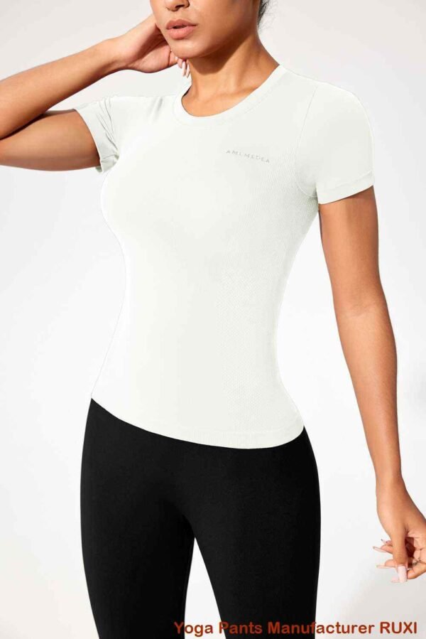 short cycliste blanc Ruxi ci1595