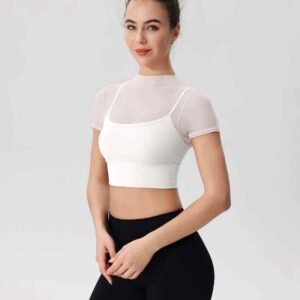 Gilet de golf blanc pour femme léger et élégant Ruxi