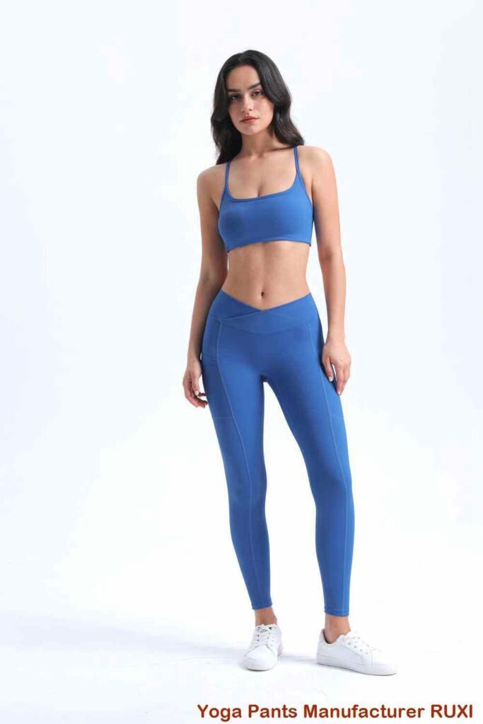 Pantalon de yoga pour longueurs courtes coupe parfaite