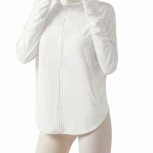 Gilet de sport blanc pour femme léger et confortable Ruxi