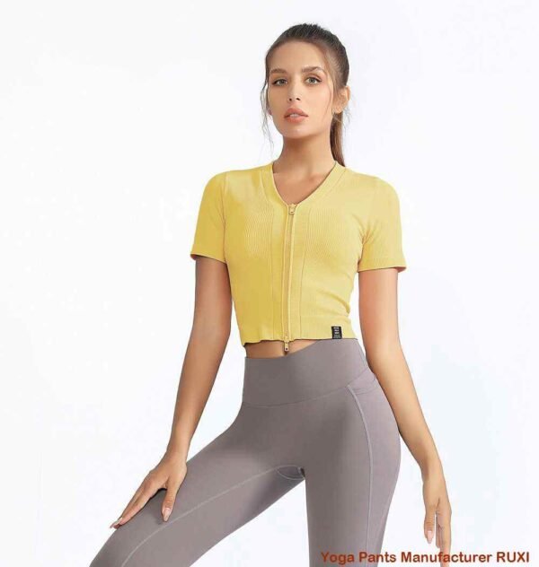 Short de sport vert confortable élégant et durable Ruxi