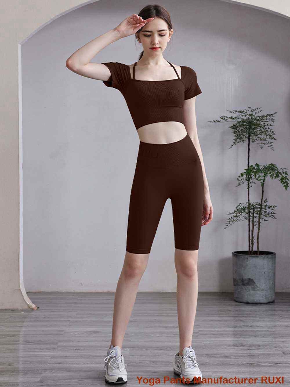 leggings d'entraînement pour femmes avec poches Ruxi ci214 leggings d'entraînement pour femmes avec poches Ruxi ci214