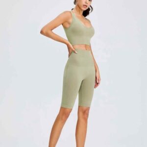 pantalon de yoga en maille Ruxi ci400