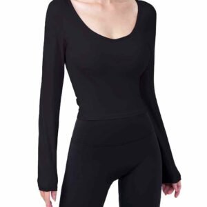 Pantalon de yoga élégant avec fentes pour femmes Ruxi