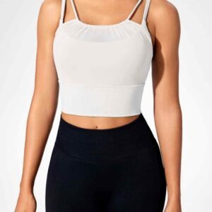 Soutien gorge de sport croisé à maintien élevé et confort