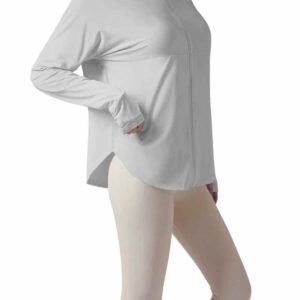 Soutien gorge de sport long blanc de style soutien gorge
