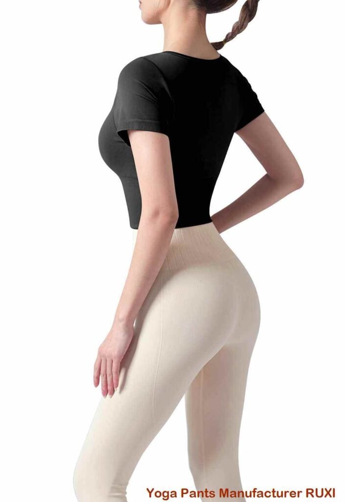 Legging taille haute coupe V Coupe élégante et confortable